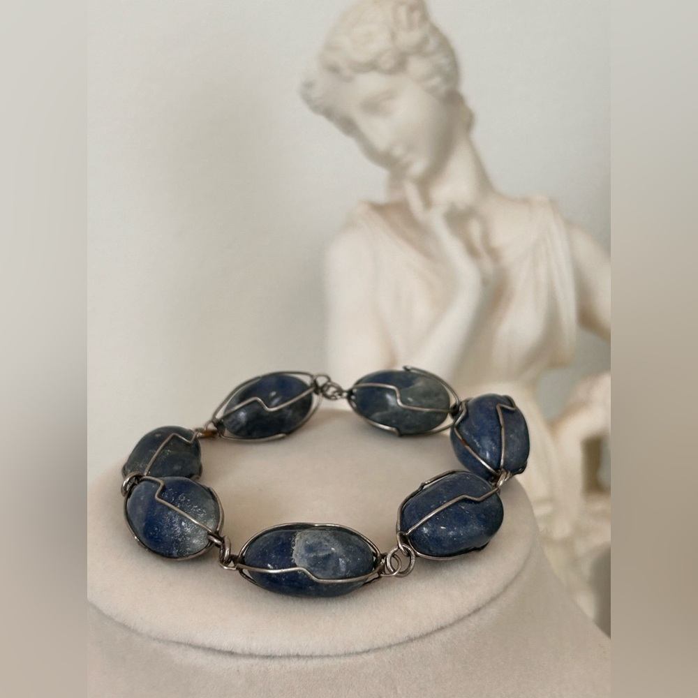 Blue Stone Bracelet